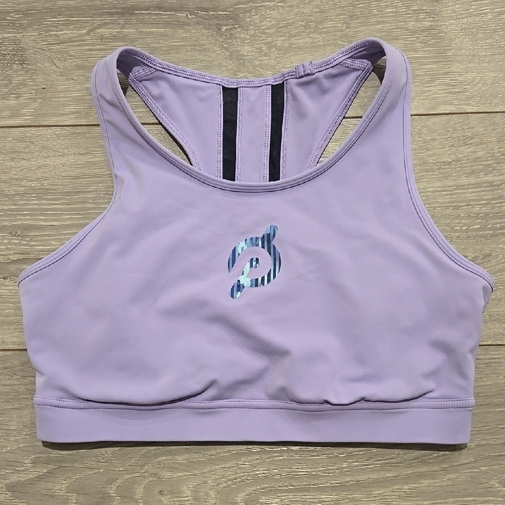 Lavender Peleton Sports Bra